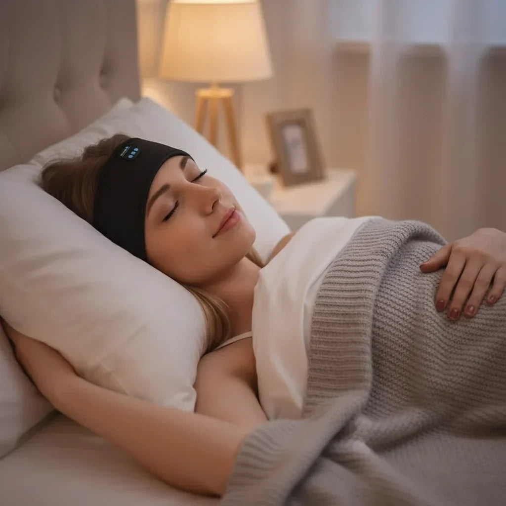 SnoozeBand™ 2.0 - Bluetooth Sleep Headphones