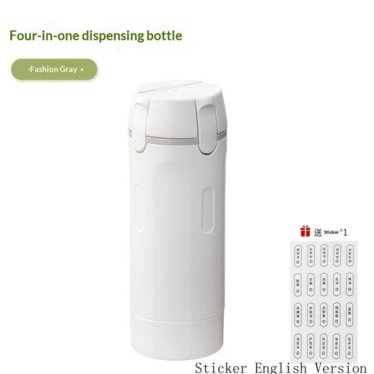 TravelSync™ - 4-in-1 Bottle Set