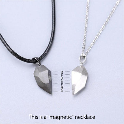 BondSplit™ - Magnetic Heart Necklace Set