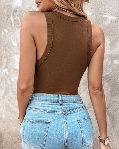Haven™ Crop Tank with Built-In Bra