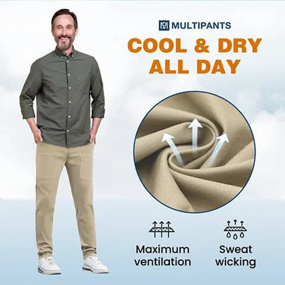 MultiPants – High Stretch Multi-pocket  Cargo Pants