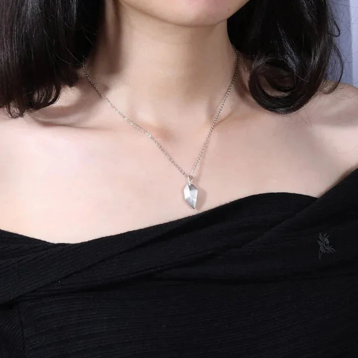 BondSplit™ - Magnetic Heart Necklace Set