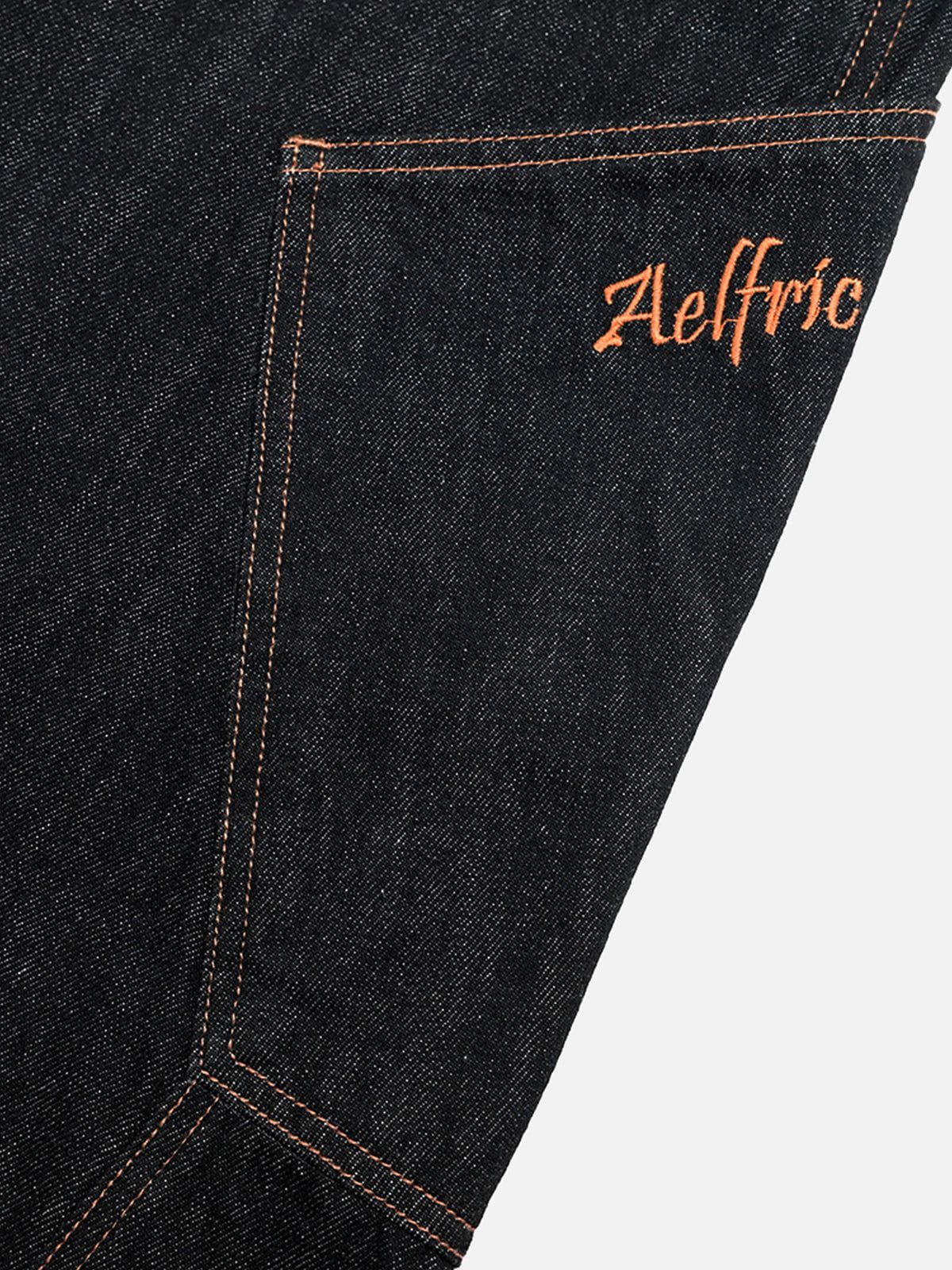 PuddleStack™ Patchwork Baggy Jeans