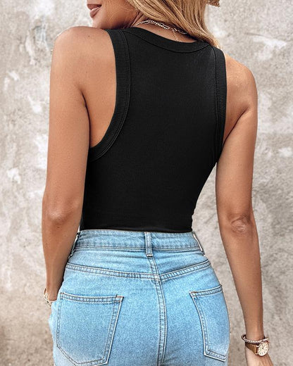 Haven™ Crop Tank with Built-In Bra