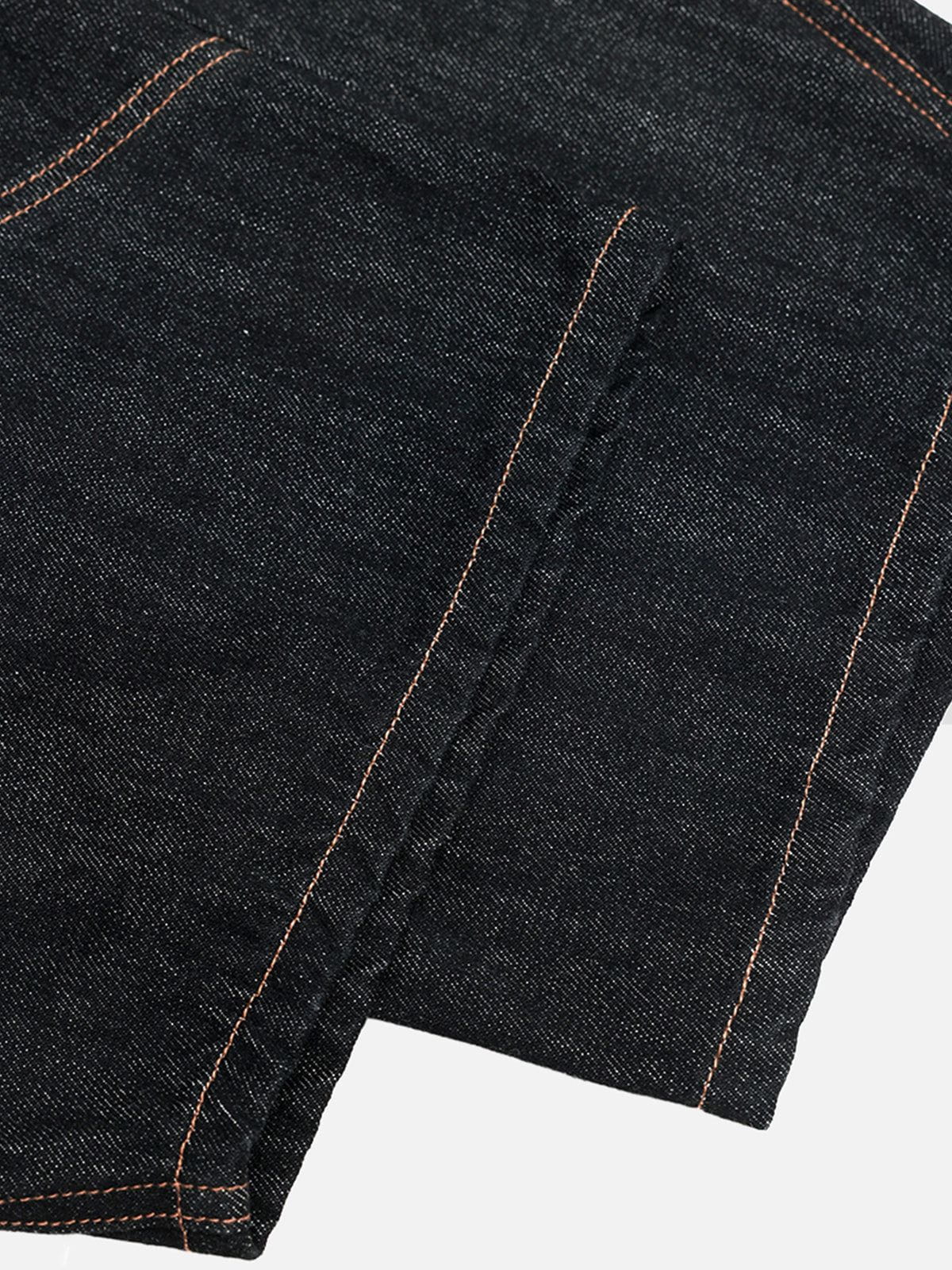 PuddleStack™ Patchwork Baggy Jeans