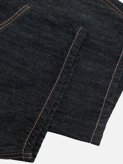 PuddleStack™ Patchwork Baggy Jeans