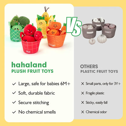 SensiHarvest™ - Plush Fruit & Veggie Set