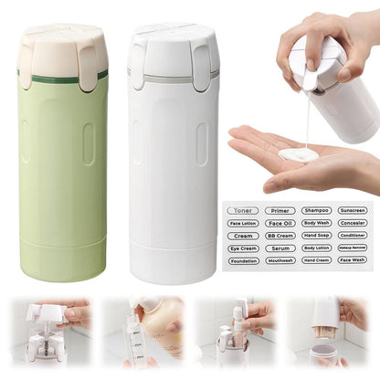 TravelSync™ - 4-in-1 Bottle Set