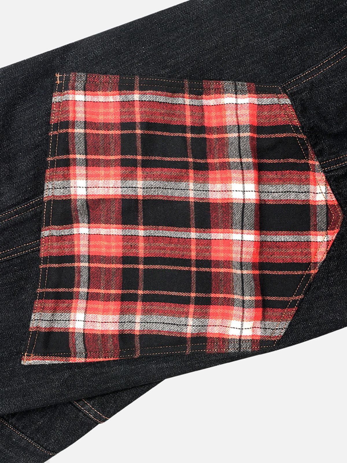 PuddleStack™ Patchwork Baggy Jeans