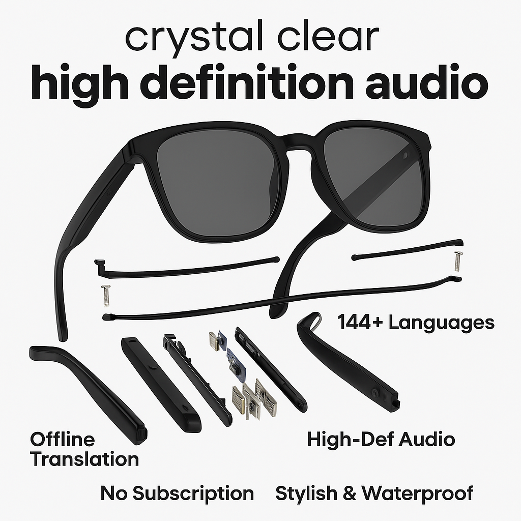 AI Smart Translator Glasses