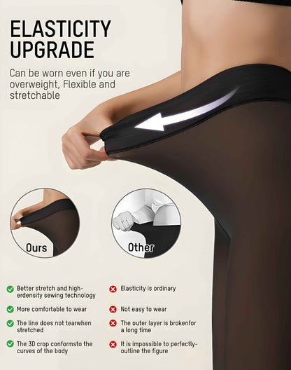 SkinSheer™ Fleece-Lined Leggings