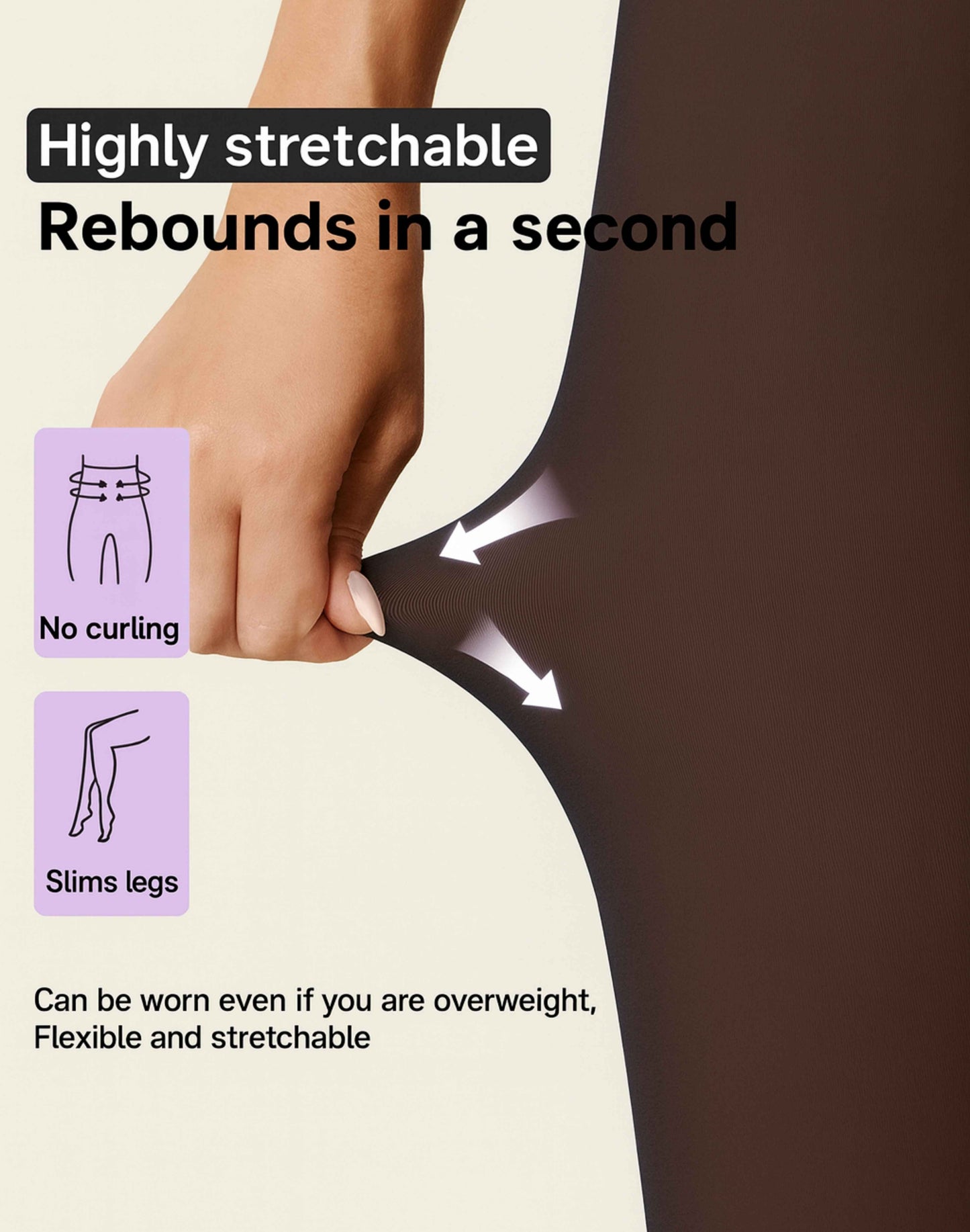 SkinSheer™ Fleece-Lined Leggings