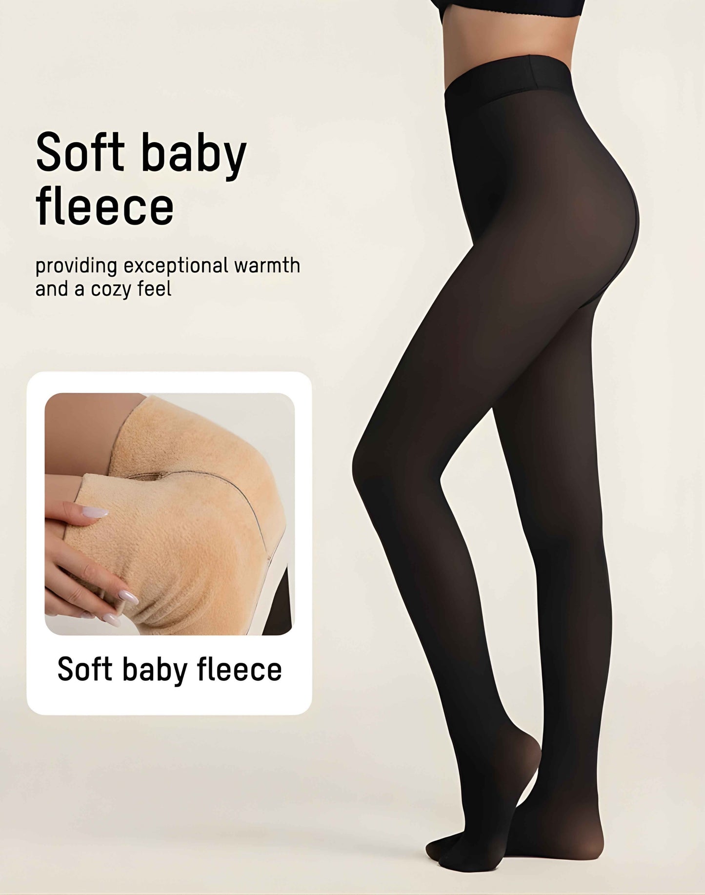 SkinSheer™ Fleece-Lined Leggings