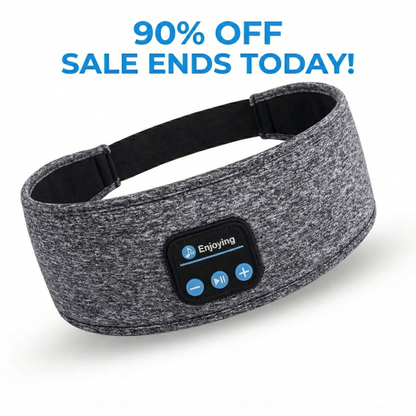 SnoozeBand™ 2.0 - Bluetooth Sleep Headphones