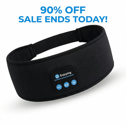 SnoozeBand™ 2.0 - Bluetooth Sleep Headphones