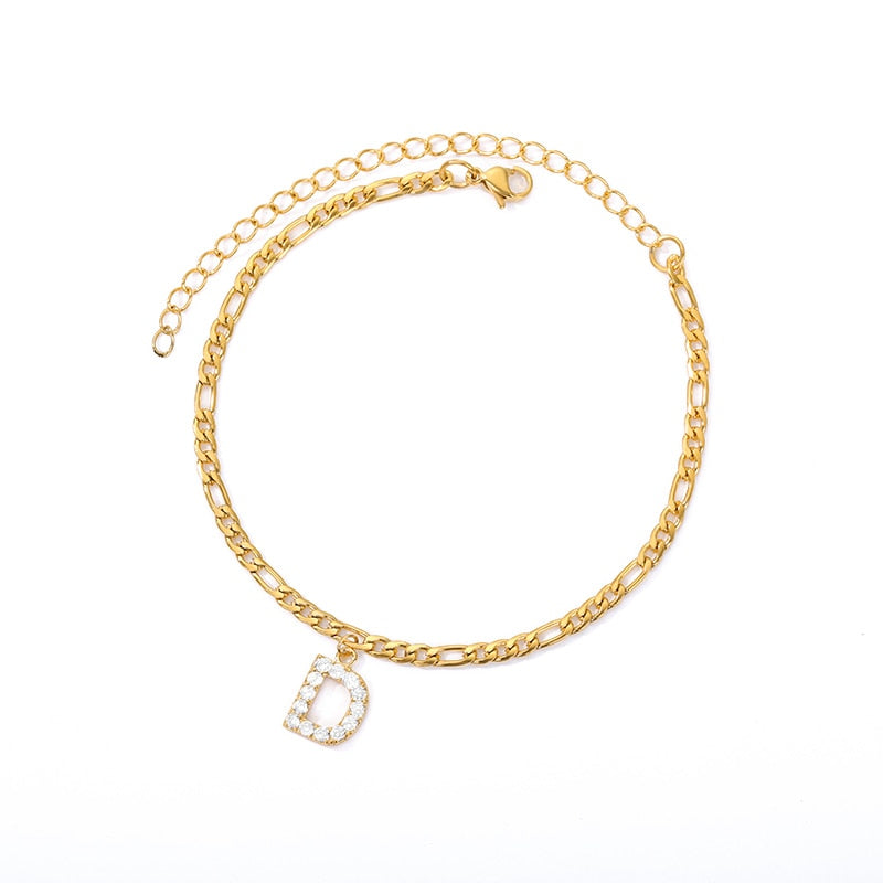 CharmLink™ - Initial Chain Bracelet