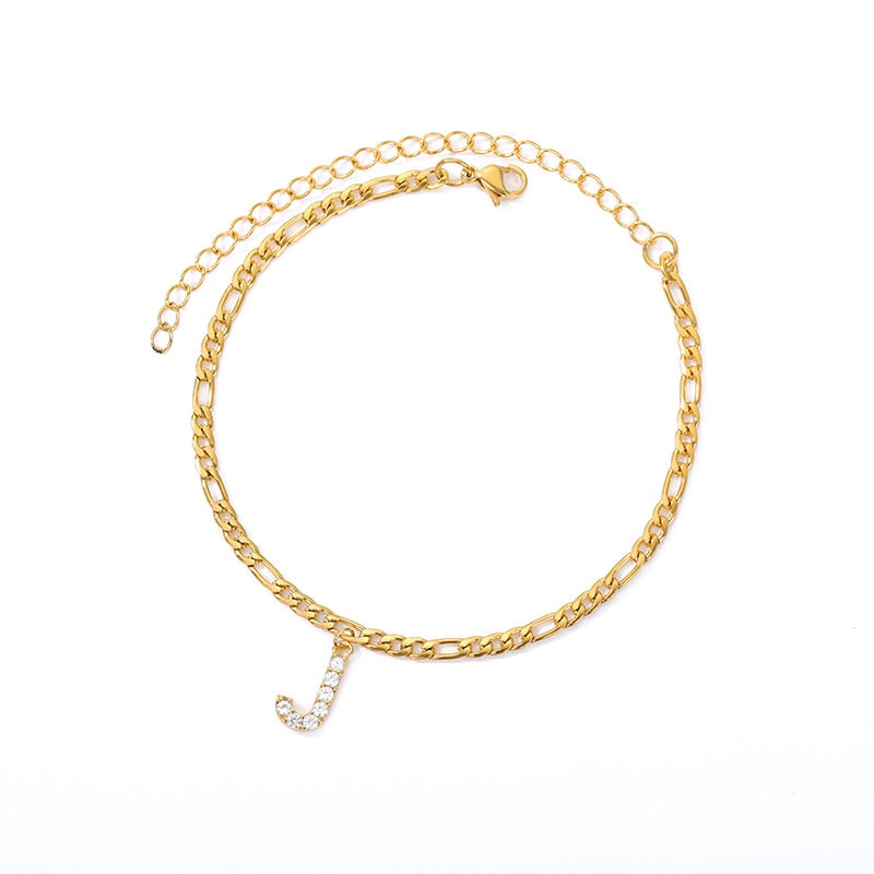 CharmLink™ - Initial Chain Bracelet