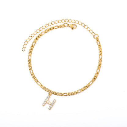 CharmLink™ - Initial Chain Bracelet