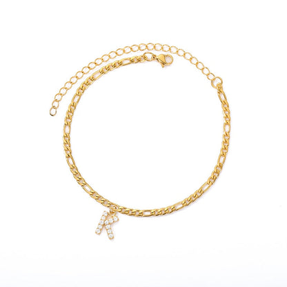 CharmLink™ - Initial Chain Bracelet