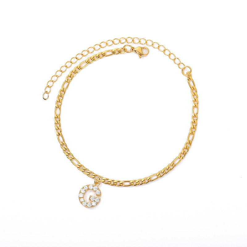 CharmLink™ - Initial Chain Bracelet