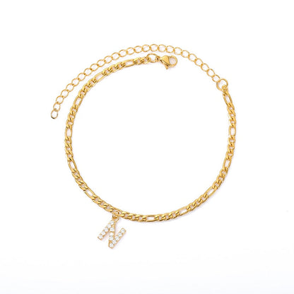 CharmLink™ - Initial Chain Bracelet