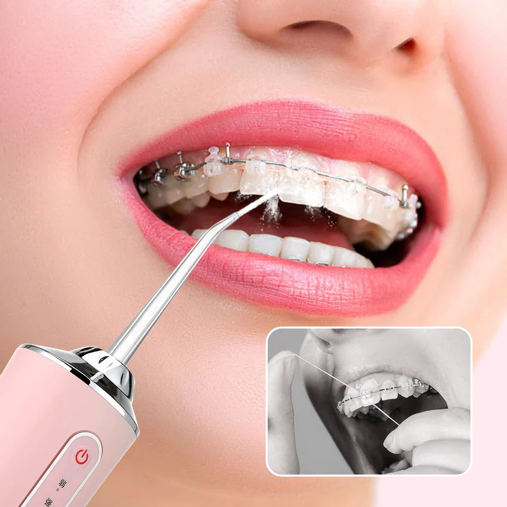 AquaPulse™ - Ultrasonic Water Flosser