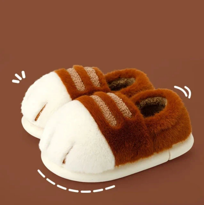PawFluff™ Plush Slippers