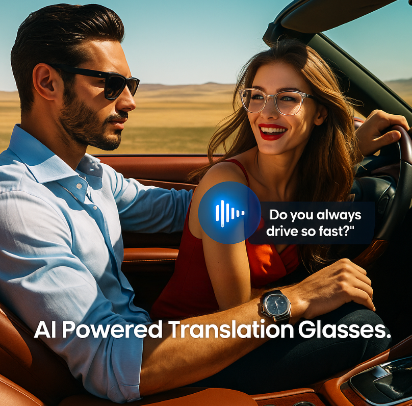 AI Smart Translator Glasses