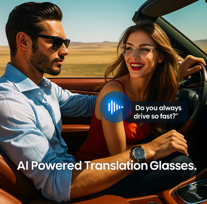 AI Smart Translator Glasses