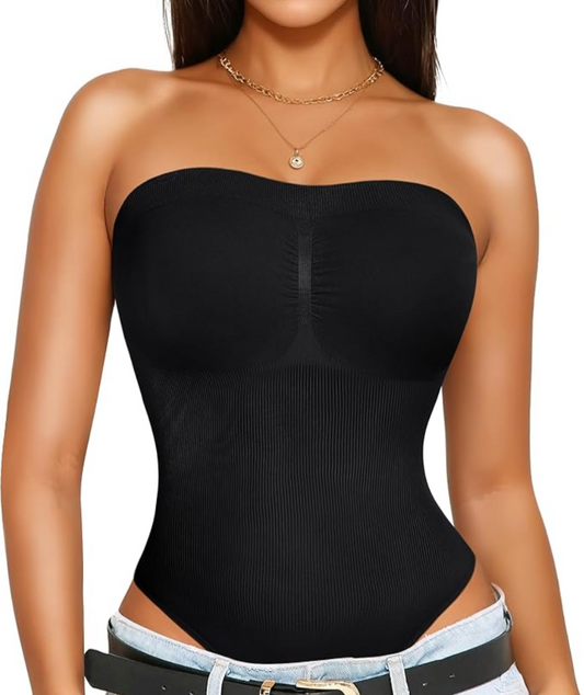 2025 Strapless Snatched Bodysuit