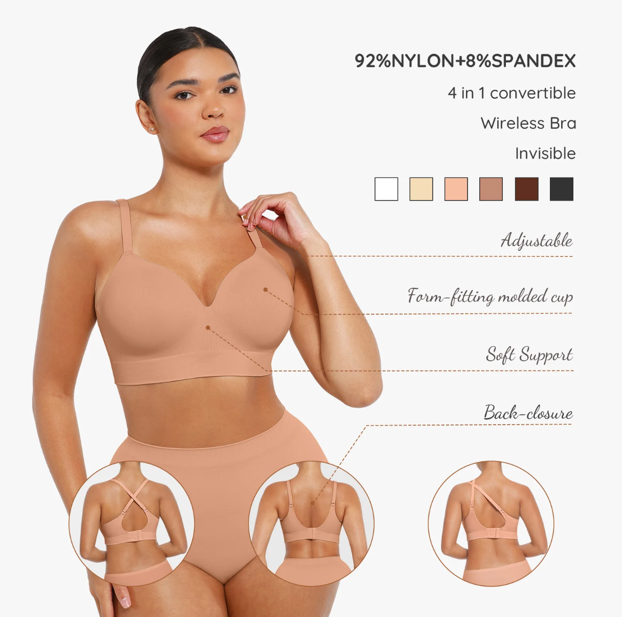 CloudBra™ - Seamless Comfort Bra