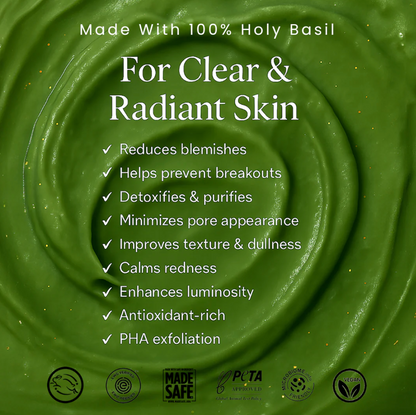Holy Basil Bubble Mask