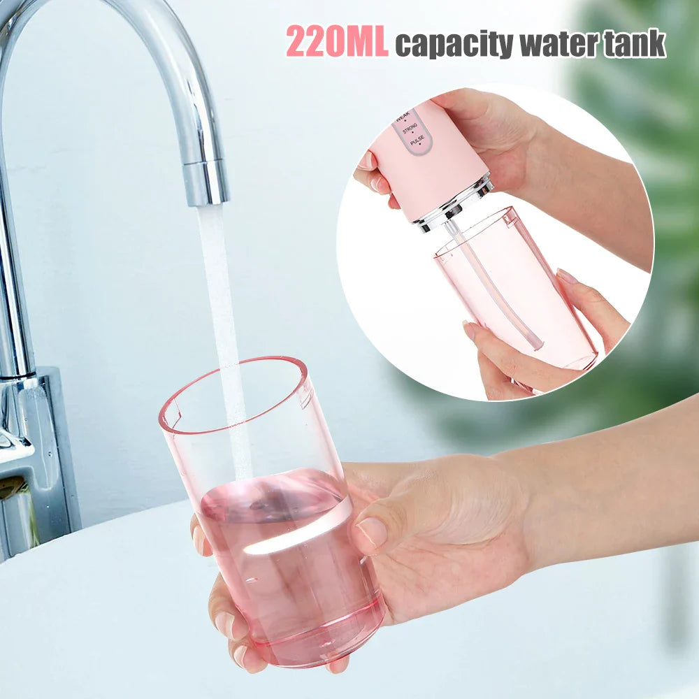 AquaPulse™ - Ultrasonic Water Flosser