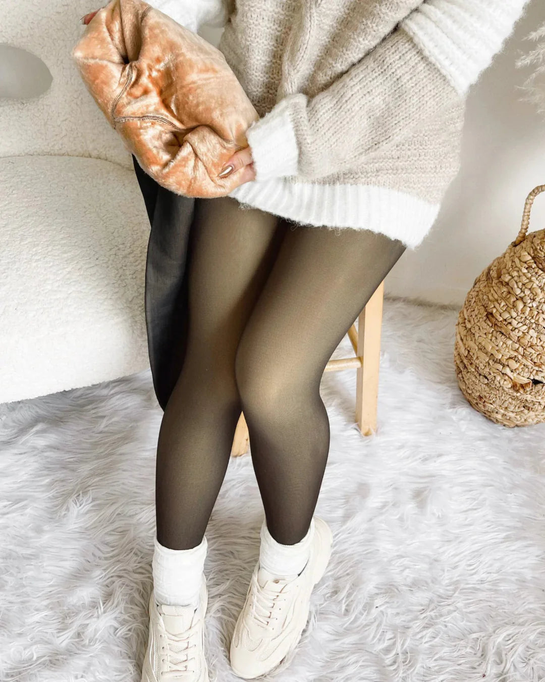 SkinSheer™ Fleece-Lined Leggings