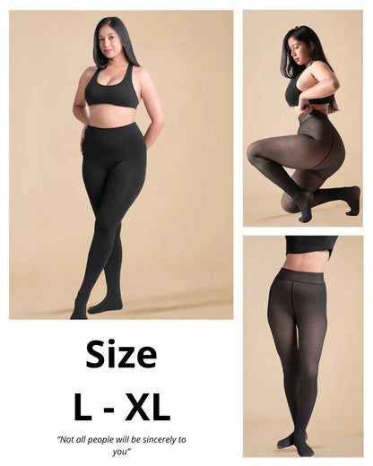 SkinSheer™ Fleece-Lined Leggings