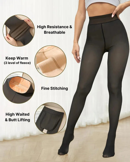 SkinSheer™ Fleece-Lined Leggings
