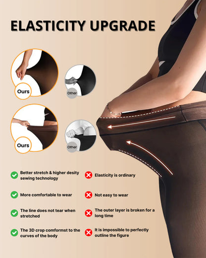 SkinSheer™ Fleece-Lined Leggings
