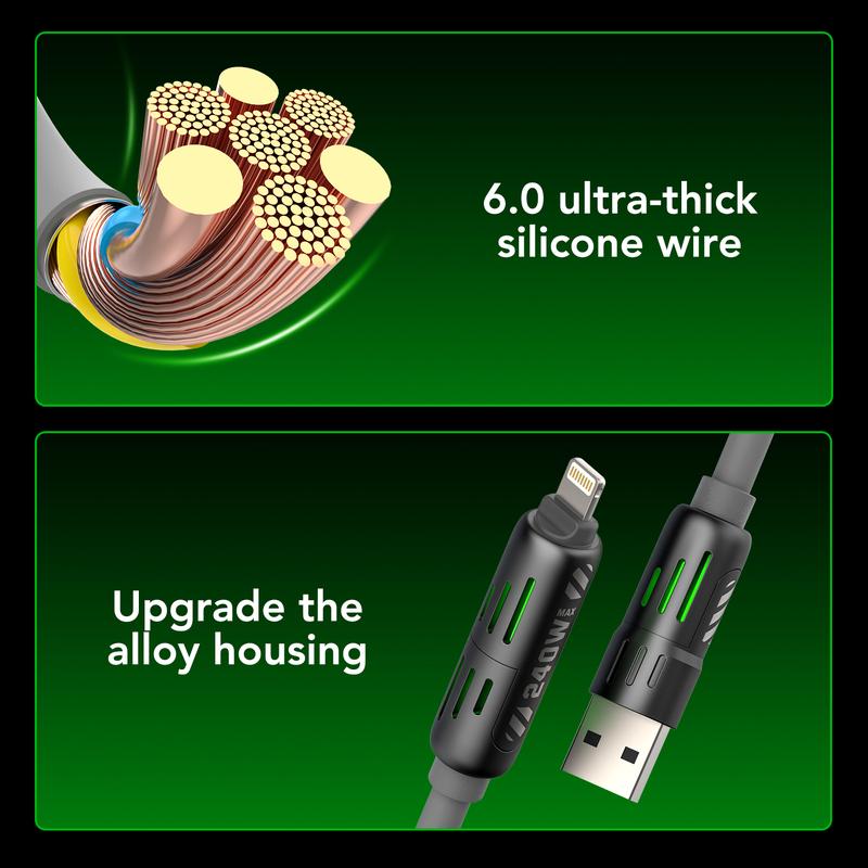 Armored Dragon Ⅰ Universal 4-in-1 Multi USB Charging Cable