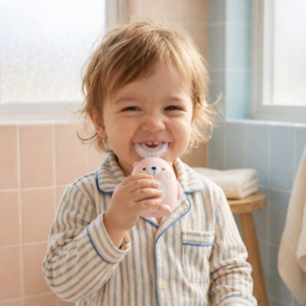 SmileSnap™ - Kids U-Shaped Toothbrush