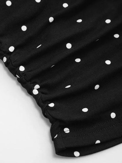 Colette Polka Dot Top & Skort Set