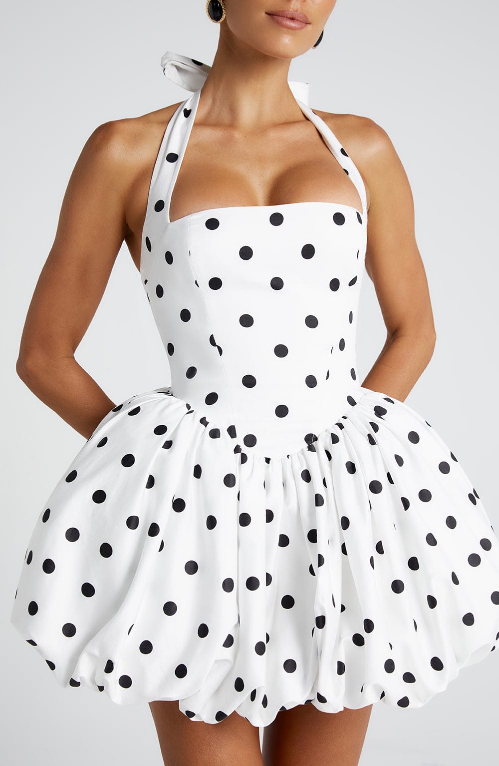 BubbleDot™ Flare Mini Dress