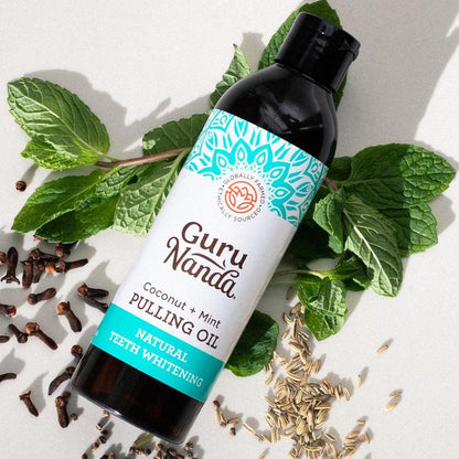 GuruNanda Coconut + Peppermint Pulling Oil (8oz)