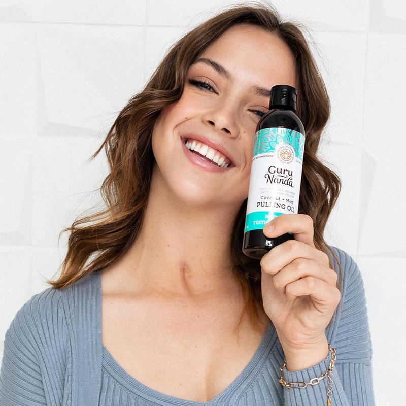 GuruNanda Coconut + Peppermint Pulling Oil (8oz)